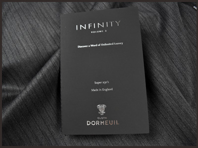 DORMEUIL INFINITY VOLUME3 SUPER 230’s