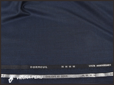 DORMEUIL 175TH ANNIVERSARY SUPER 200’s AND VICUNA